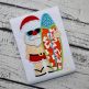 Tropical Santa Applique | Machine Embroidery Designs by JuJu