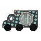 Truck Monogram Applique | Machine Embroidery Designs by JuJu