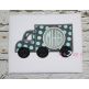 Truck Monogram Applique | Machine Embroidery Designs by JuJu