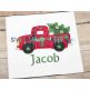 Vintage Truck Tree | Machine Embroidery Designs by JuJu/ Stitch Away Applique 