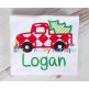 Vintage Truck Tree | Machine Embroidery Designs by JuJu/ Stitch Away Applique 