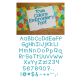                                 True Colors Embroidery Font Machine Embroidery Designs by JuJu
                            