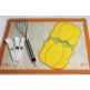 ITH Tulips Potholder | Machine Embroidery Designs by JuJu
