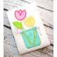 Tulip Jar Applique | Machine Embroidery Designs by JuJu