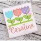 Tulip Trio Applique | Machine Embroidery Designs by JuJu