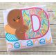 Turkey Alphabet Set Applique | Machine Embroidery Designs by JuJu