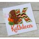 Turkey Alphabet Set Applique | Machine Embroidery Designs by JuJu