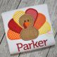 Turkey Boy Applique | Machine Embroidery Designs by JuJu
