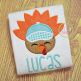 Turkey Face Cap Applique | Machine Embroidery Designs by JuJu