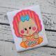Turkey with Pumpkin Girl Applique | Machine Embroidery Designs by JuJu