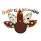Turkey Gobble til Wobble Applique | Machine Embroidery Designs by JuJu
