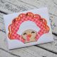 Turkey with Bonnet Girl Applique | Machine Embroidery Designs by JuJu