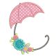 Spring Monogram Frames Machine Embroidery Designs By JuJu
