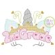 Unicorn Horn 2nd Grade Motif Embroidery | Machine Embroidery Designs by JuJu