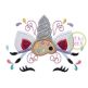Unicorn Horn Artist Embroidery | Machine Embroidery Designs by JuJu
