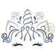 Unicorn Horn Awareness Ribbon Embroidery | Machine Embroidery Designs by JuJu