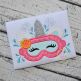Unicorn Horn Goggles Applique | Machine Embroidery Designs by JuJu