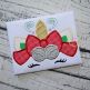 Unicorn Horn Jingle Bells Applique | Machine Embroidery Designs by JuJu