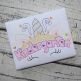Unicorn Horn Kindergarten Motif Embroidery | Machine Embroidery Designs by JuJu