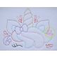 Unicorn Horn Mane Bean Embroidery | Machine Embroidery Designs by JuJu