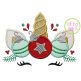 Unicorn Horn Ornaments Applique | Machine Embroidery Designs by JuJu