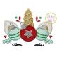 Unicorn Horn Ornaments Applique | Machine Embroidery Designs by JuJu