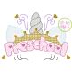 Unicorn Horn Preschool Motif Embroidery | Machine Embroidery Designs by JuJu