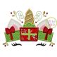 Unicorn Horn Presents Applique | Machine Embroidery Designs by JuJu