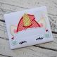 Unicorn Horn Santa Hat Applique | Machine Embroidery Designs by JuJu