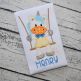 Unicorn in the Swing Boy Applique | Machine Embroidery Designs by JuJu