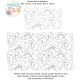 Unicorns End-to-End Quilting | Machine Embroidery Designs by JuJu