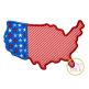 United States Applique | Machine Embroidery Designs by JuJu