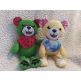 Cute Bear Softie | Machine Embroidery Designs by JuJu