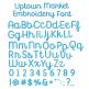 Uptown Market Embroidery Font | Machine Embroidery Designs by JuJu