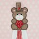 In The Hoop Valentine Towel Hangers Set 1 | Machine Embroidery Designs by JuJu