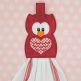 In The Hoop Valentine Towel Hangers Set 2 | Machine Embroidery Designs by JuJu