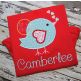 Valentine Bird Applique | Machine Embroidery Designs by JuJu