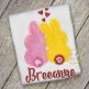 Valentine Bunnies Applique | Machine Embroidery Designs by JuJu