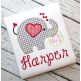 Valentine Elephant Applique | Machine Embroidery Designs by JuJu