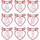 Valentine Applique Alphabet