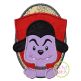 Vampire Dog Oval Applique | Machine Embroidery Designs by JuJu