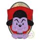 Vampire Dog Oval Applique | Machine Embroidery Designs by JuJu
