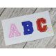 I2S Varsity Applique Alphabet | Machine Embroidery Designs by JuJu