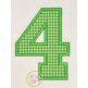 I2S Varsity Numbers Applique | Machine Embroidery Designs by JuJu