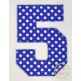 I2S Varsity Numbers Applique | Machine Embroidery Designs by JuJu