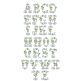 Vintage Rose Monogram Machine Embroidery Designs by JuJu