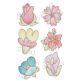 Vintage Sketch Flowers 2 Machine Embroidery Designs by JuJu