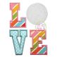 Volleyball LOVE Applique | Machine Embroidery Designs by JuJu