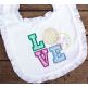 Volleyball LOVE Applique | Machine Embroidery Designs by JuJu