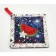 ITH Patriotic Watermelon Pot Holder | Machine Embroidery Designs by JuJu